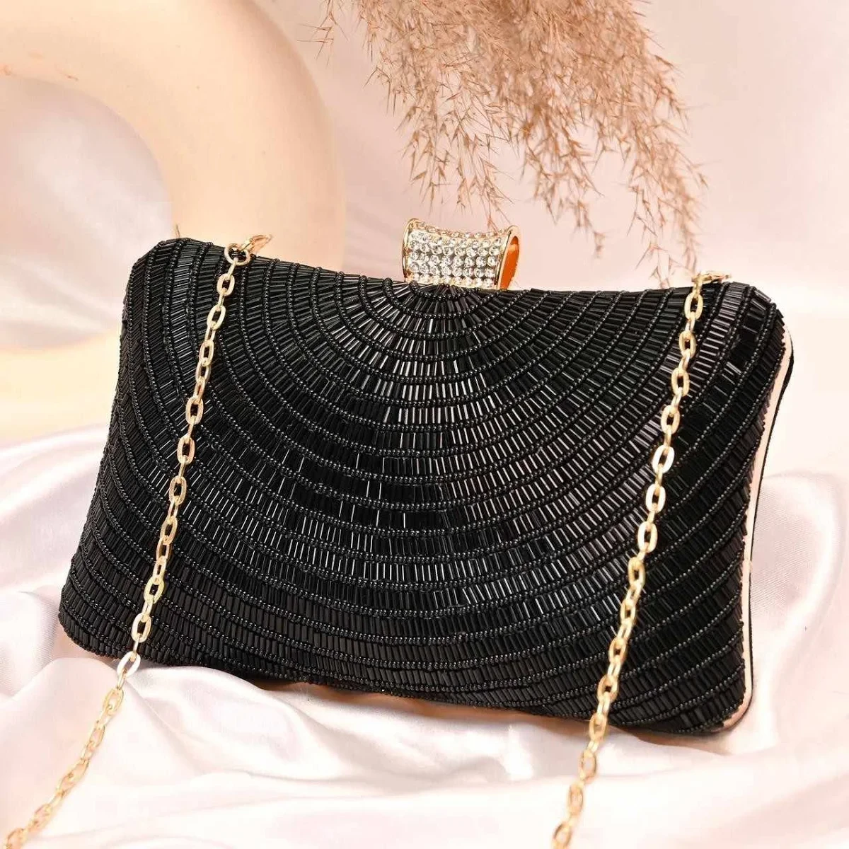 Beaded Party Clutch