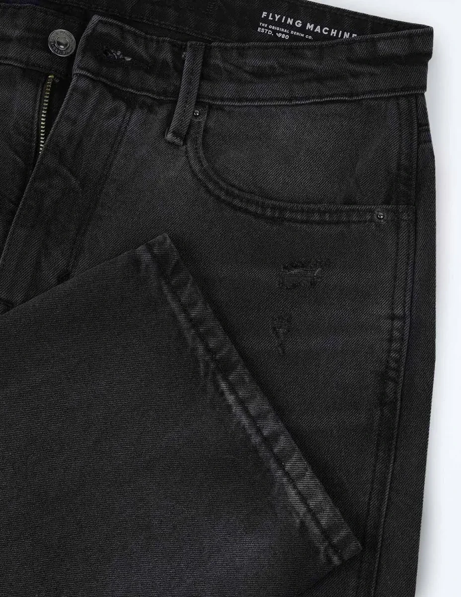 Patchwork Denim Jeans