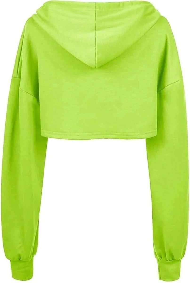 Women Cropped Hoodie
