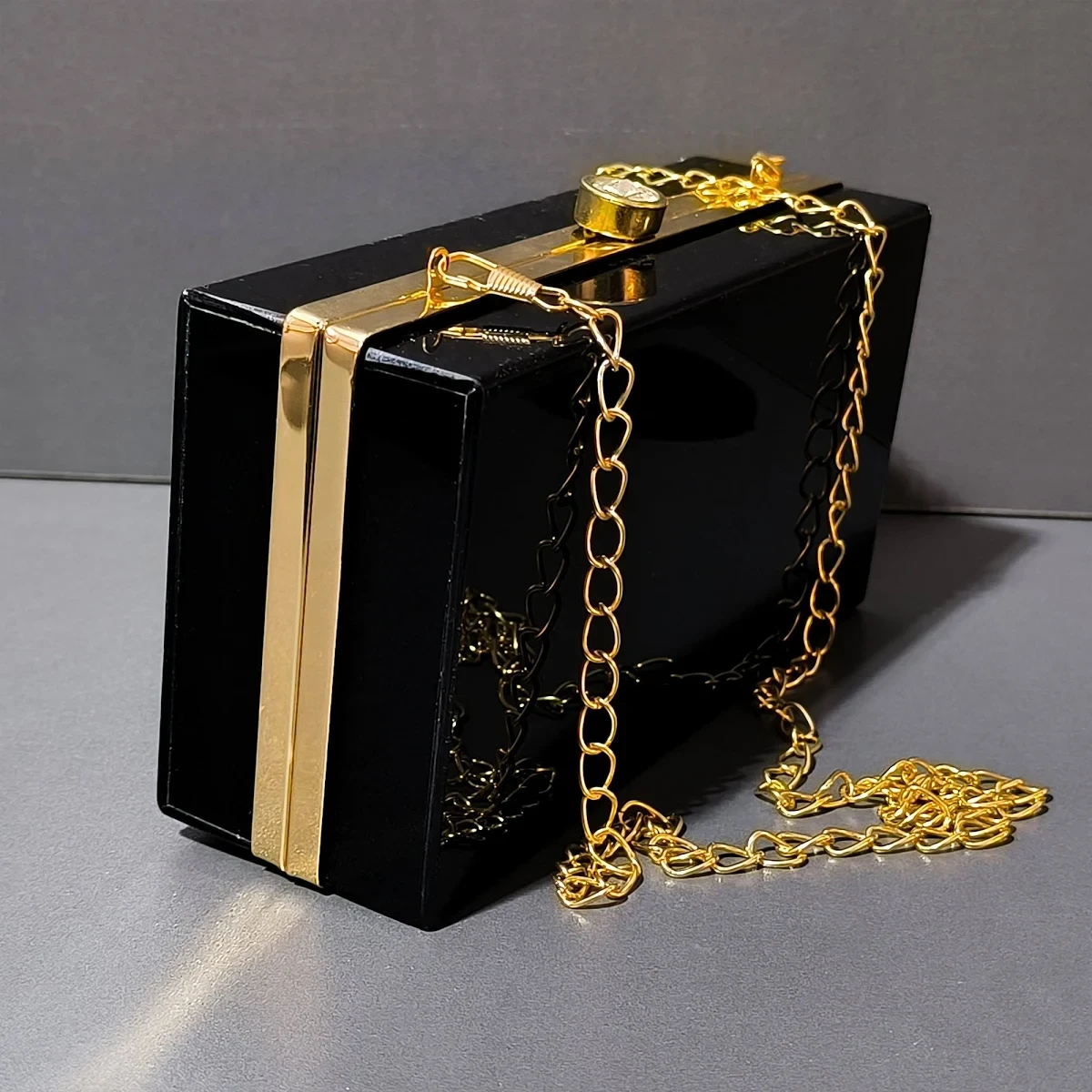 Acrylic Transparent Clutch
