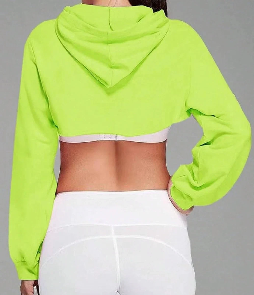Women Cropped Hoodie
