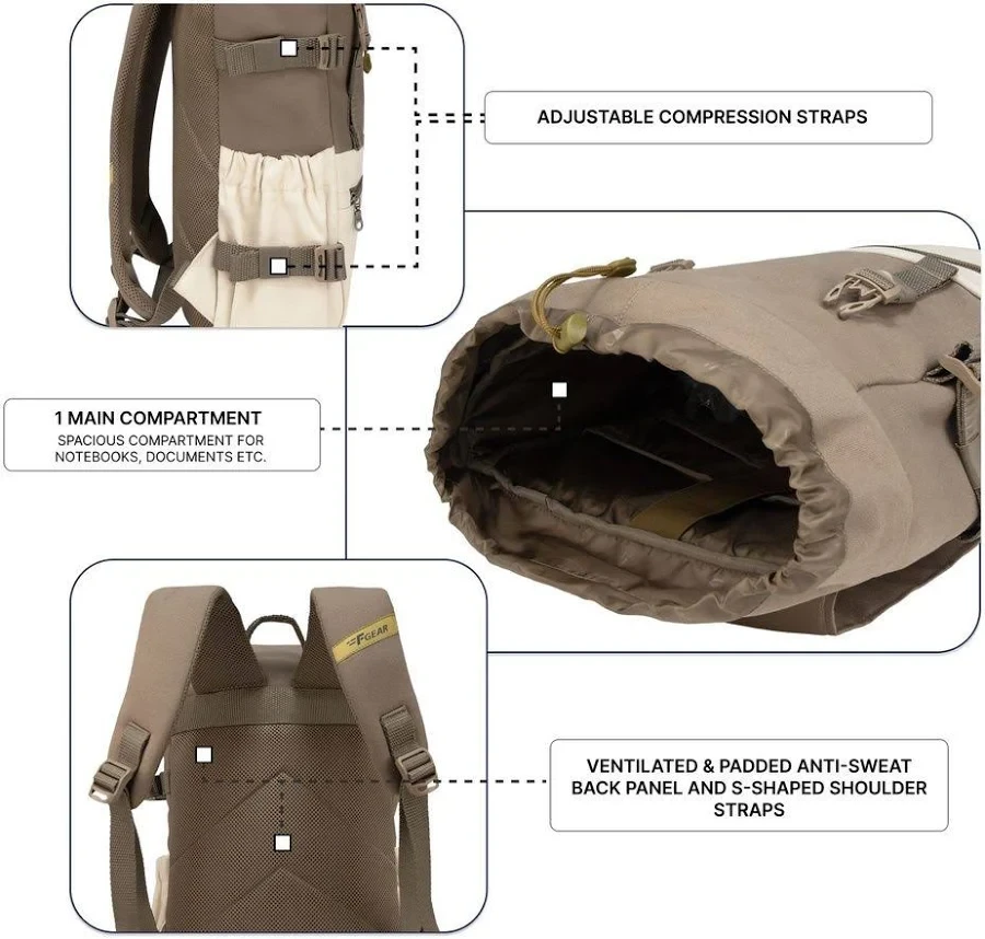 Bamboo Frame Backpack
