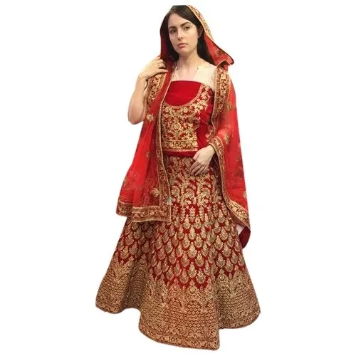 Bridal Red Lehenga Set