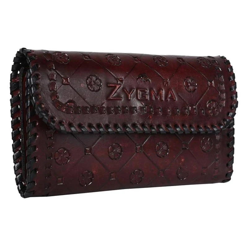 Classic Leather Clutch Purse